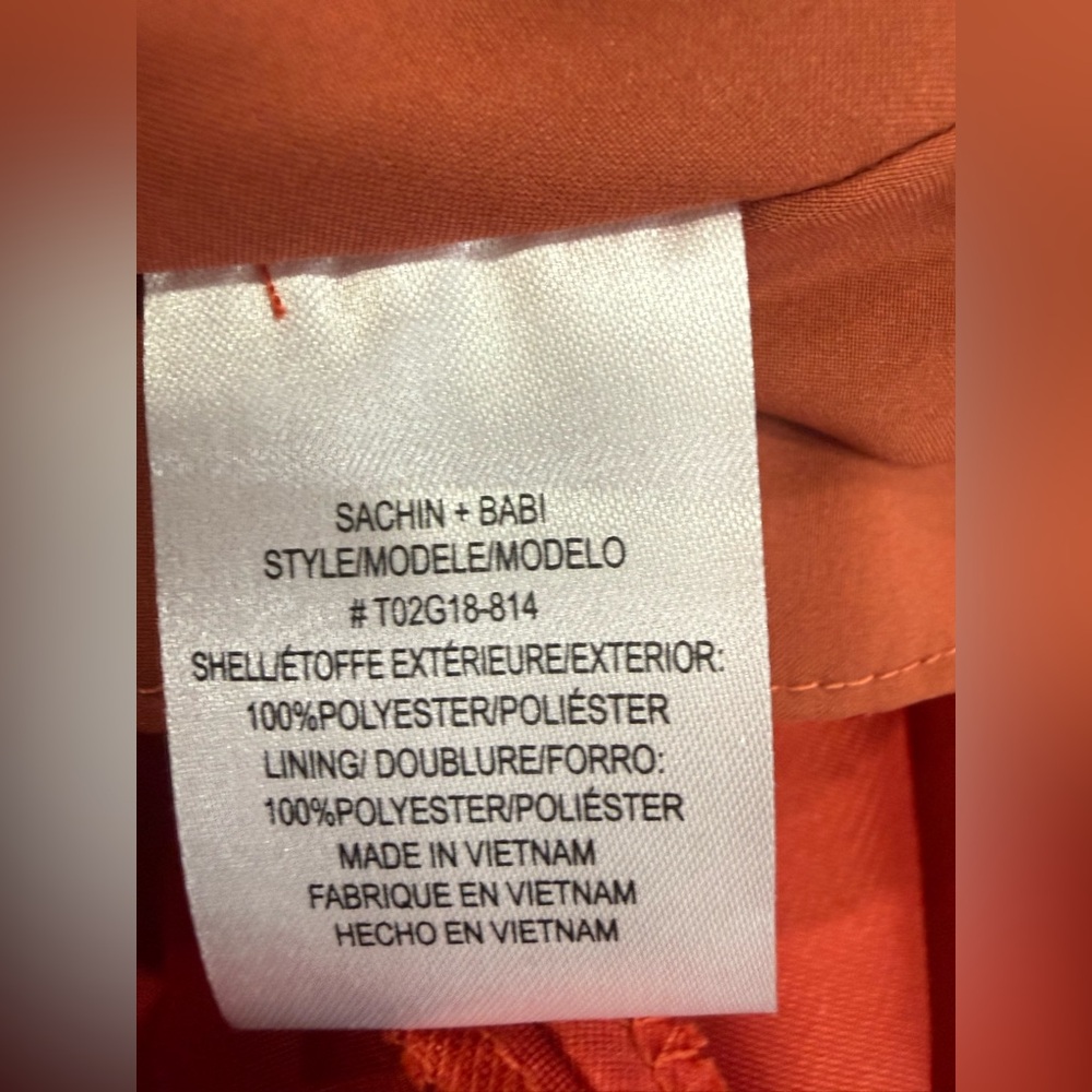 Sachin + Babi Vibrant Red Maxi Dress - Picture 11 of 13